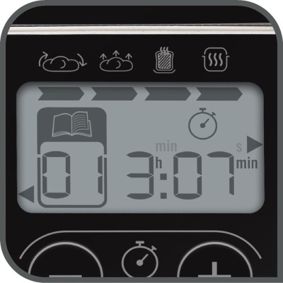 Хлібопічка Tefal PainDore 720Вт, програм-1, макс. вага -1кг, форма-прямокутник, пластик, чорно-білий (PF210138)