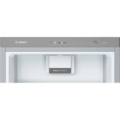 Холодильна камера Bosch, 186x60x65, 346л, 1дв., А++, NF, нерж (KSV36VL30U)