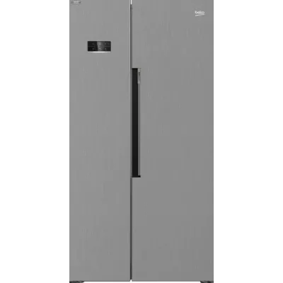 Холодильник Beko SBS, 179x91x71, xолод.відд.-368л, мороз.відд.-190л, 2дв., A+, NF, дисплей, нерж (GN164020XP)