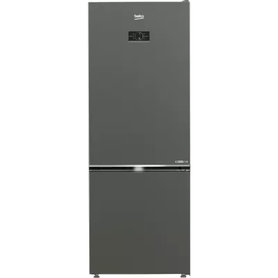 Холодильник Beko з нижн. мороз., 192x70x74.5, xолод.відд.-340л, мороз.відд.-150л, 2дв., А++, NF, дисплей, HarvestFresh, нерж (B5