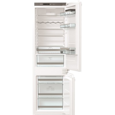Холодильник Gorenje вбудований з нижн. мороз., 177х55х54см, 2 двері, 180(68)л, А+, NF+, Зона св-ті, Внутр. Диспл, Біли (NRKI2181