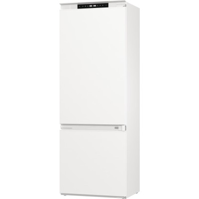 Холодильник Gorenje вбудований з нижн. мороз., 193,7x69x55см, 2 двері,341(84)л, А++, NF+, Зона св-ті, Диспл, Біли (NRKI619EA3)