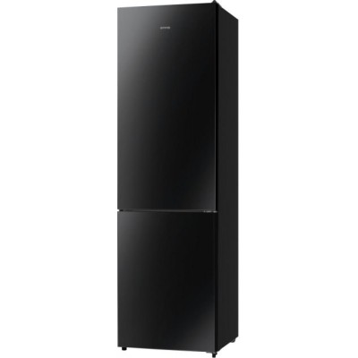 Холодильник Gorenje, з нижн. мороз. камерою,200х60х60см, 2 дв., Х- 238л, М- 98л, A++, NoFrost Plus, Fresh zone, дисплей,чорне ск