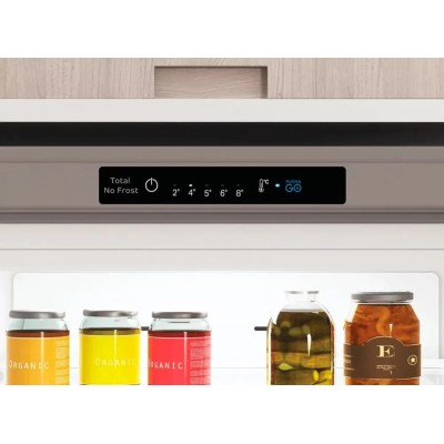 Холодильник Indesit з нижн. мороз., 191x60х68, холод.відд.-231л, мороз.відд.-104л, 2дв., А+, NF, нерж (INFC8TI21X0)