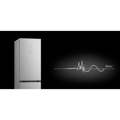 Холодильник LG з нижн. мороз., 203x60х68, холод.відд.-277л, мороз.відд.-107л, 2дв., А++, NF, інв., диспл зовн., Fresh Сonverter,