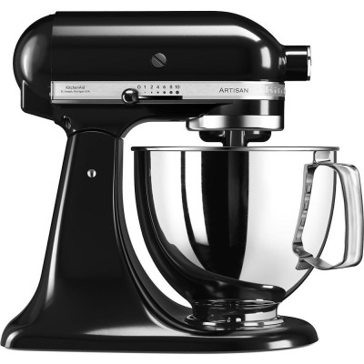 Кухонна машина KitchenAid Artisan 4,8 л 5KSM125EOB з відкидним блоком чорний