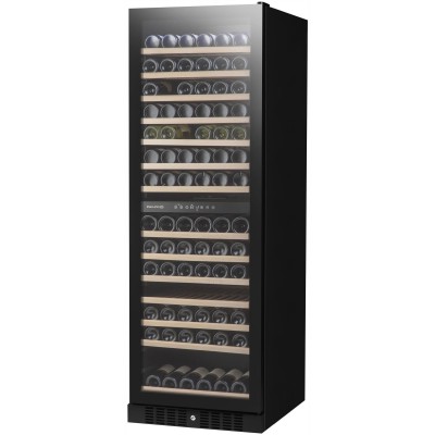 Холодильник Philco для вина, 177х59.5х68, холод.відд.-418л, зон - 1, бут-166, диспл, підсвітка, чорний (PW166GD)