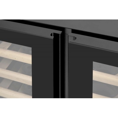 Холодильник Philco для вина, 82x59x57, холод.відд.-116л, зон - 2, бут-38, диспл, підсвітка, чорний (PW38GDFB)