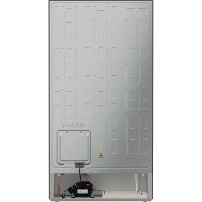 Холодильник SBS Gorenje, 179х67х92см, 2 двері, 356( 191)л, А++, NF+, Інв. , Зона св-ті, Зовн. Диспл, матовий сірий (NRR9185EAXL)