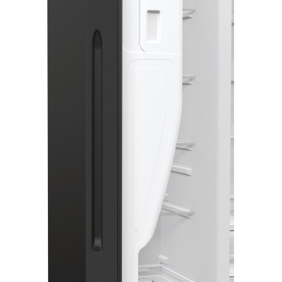 Холодильник SBS Gorenje, 179х70х92см, 2 двері, 376(190)л, А++, NF+, Інв., Зона св-ті, диспенсер, генератор льоду, Зовн. Диспл, ч