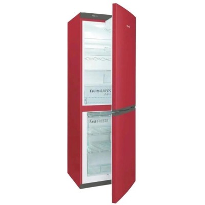 Холодильник Snaige з нижн. мороз., 185x60х65, холод.відд.-214л, мороз.відд.-88л, 2дв., A++, ST, червоний (RF56SM-S5RB2E)