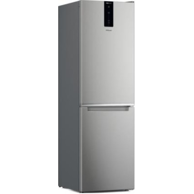 Холодильник Whirlpool з нижн. мороз., 191x60х68, холод.відд.-231л, мороз.відд.-104л, 2дв., А+, NF, дисплей, зона нульова, нерж (