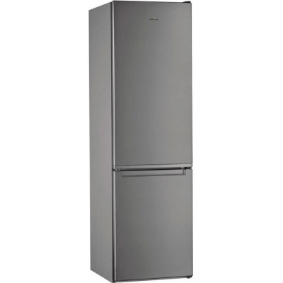 Холодильник Whirlpool з нижн. мороз., 200x60х66, холод.відд.-258л, мороз.відд.-111л, 2дв., А+, ST, нерж (W5911EOX)