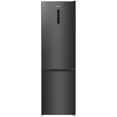 Холодильник з нижн. мороз. камерою Gorenje NRK620EABXL4, 200х60х60см, 2 двері, 235( 96)л, А++, Total NF , Зона св-ті, Зовн. Дисп