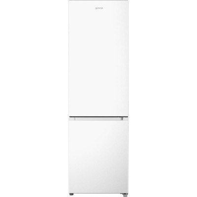 Холодильник з нижн. мороз. камерою Gorenje, 180х55х56см, 2 двері, 188(67)л, А++, NoFrost Plus, Зона св-ті, Білий (NRK418EEW4)