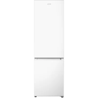 Холодильник з нижн. мороз. камерою Gorenje, 180х55х56см, 2 двері, 188(67)л, А++, NoFrost Plus, Зона св-ті, Білий (NRK418EEW4)