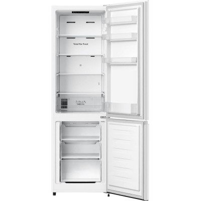 Холодильник з нижн. мороз. камерою Gorenje, 180х55х56см, 2 двері, 188(67)л, А++, NoFrost Plus, Зона св-ті, Білий (NRK418EEW4)