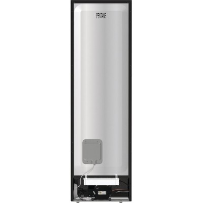 Холодильник з нижн. мороз. камерою Gorenje, 200х60х60см, 2 двері, 235( 96)л, А++, NoFrost+ , LED дисплей, Зона св-ті, чорний (NR