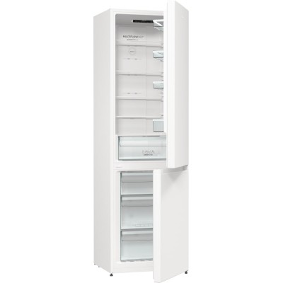 Холодильник з нижн. мороз. камерою Gorenje, 200х60х60см, 2 двері, 235(96)л, А++, NoFrost+, Зона св-ті, білий (NRK6202EW4)