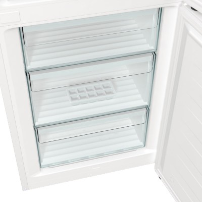 Холодильник з нижн. мороз. камерою Gorenje, 200х60х60см, 2 двері, 235(96)л, А++, NoFrost+, Зона св-ті, білий (NRK6202EW4)