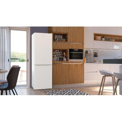 Холодильник з нижн. мороз. камерою Gorenje, 200х60х60см, 2 двері, 235(96)л, А++, NoFrost+, Зона св-ті, білий (NRK6202EW4)
