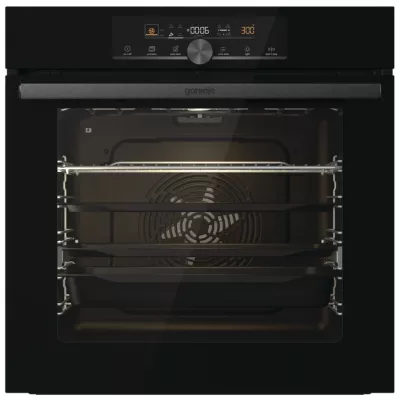 Шафа Gorenje духова електрична, 77л, дисплей, піроліз, A+, чорний (BPS6747A06BG)