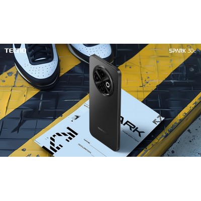 Смартфон TECNO Spark 30C (KL5n) 6/128GB Orbit Black