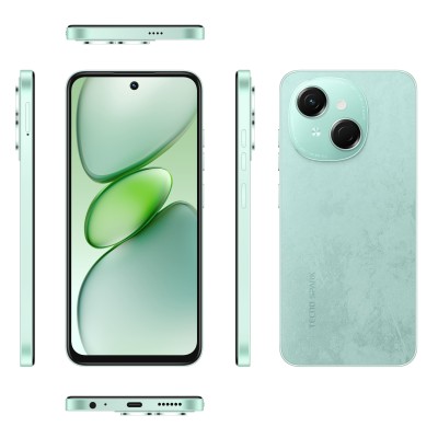 Смартфон TECNO Spark Go 1 (KL4) 3/64GB Magic Skeen Green Смартфон TECNO Spark Go 1 (KL4) 3/64GB Magic Skeen Green