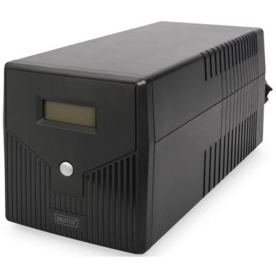 Джерело безперебійного живлення DIGITUS 2000VA/1200W, LCD, RJ45, RS232, USB, 4xSchuko (DN-170076)