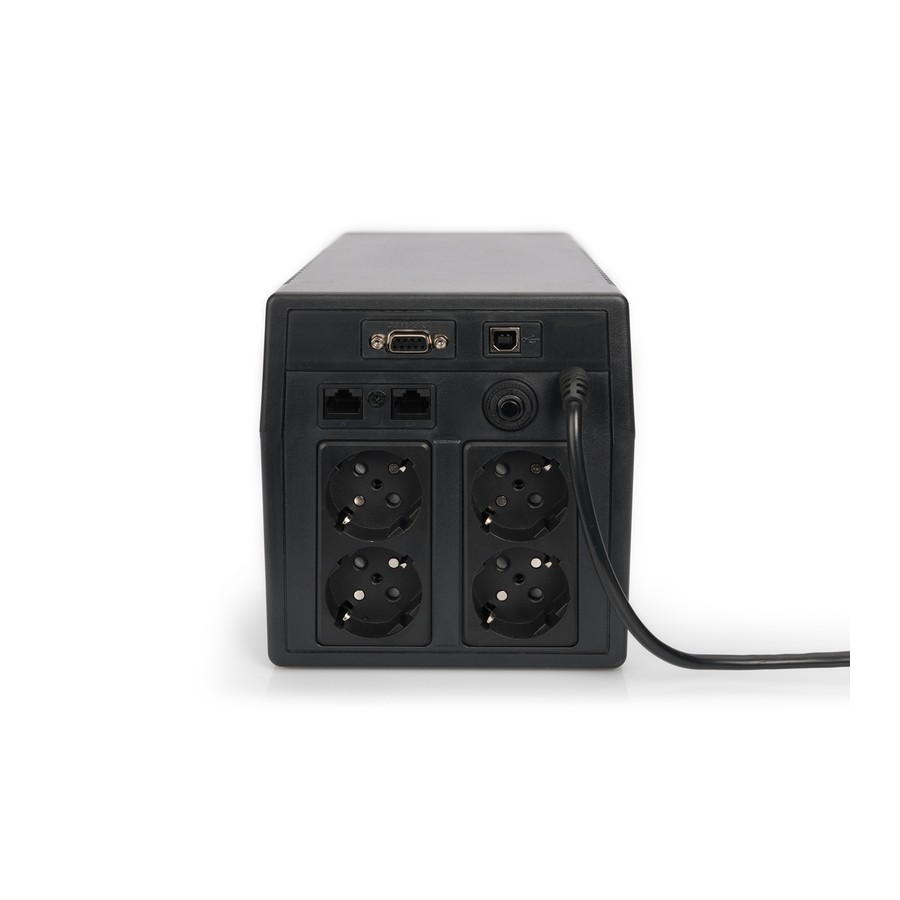 Джерело безперебійного живлення DIGITUS 2000VA/1200W, LCD, RJ45, RS232, USB, 4xSchuko (DN-170076) Джерело безперебійного живлення DIGITUS 2000VA/1200W, LCD, RJ45, RS232, USB, 4xSchuko (DN-170076)