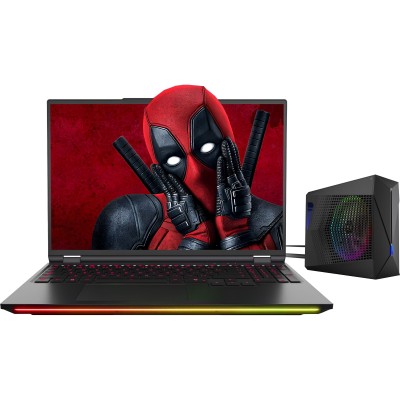 Ноутбук DREAM MACHINES RX5090-16 16WQXGA, Intel U9-275HX, 32GB, F2TB, NVD5090-24, DOS, чорний (RX5090-16UA22)