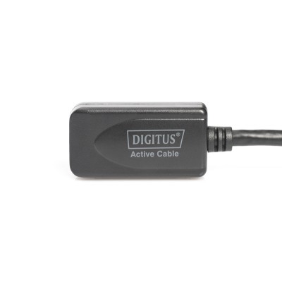 Подовжувач DIGITUS USB 3.0 Active Cable, A/M-A/F, 5м, чорний (DA-73104)