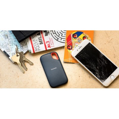 Портативний SSD SanDisk 1TB USB 3.2 Gen 2 Type-C E61 R1050/W1000MB/s IP55 (SDSSDE61-1T00-G25)