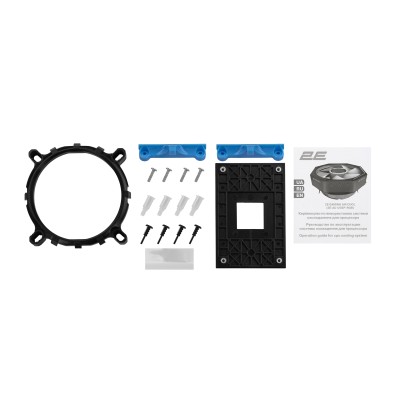 Процесорний кулер 2E GAMING Air Cool AC120ZP RGB, LGA1851, 1700, 1200, 115x, 775, AM5, AM4, AM3, AM3+, AM2, AM2+, FM2, FM1, 4pin