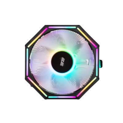 Процесорний кулер 2E GAMING Air Cool AC120ZP RGB, LGA1851, 1700, 1200, 115x, 775, AM5, AM4, AM3, AM3+, AM2, AM2+, FM2, FM1, 4pin