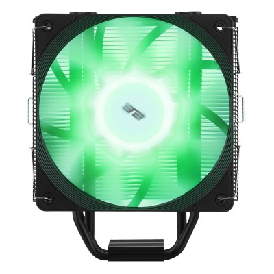 Процесорний кулер 2E GAMING Air Cool ACN120B-ARGB, LGA1851, 1700, 1200, 115x, 1366, AM5, AM4, AM3, AM3+, 4pin PWM, 3pin +5VARGB,