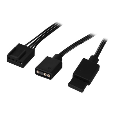 Процесорний кулер 2E GAMING Air Cool ACN120B-ARGB, LGA1851, 1700, 1200, 115x, 1366, AM5, AM4, AM3, AM3+, 4pin PWM, 3pin +5VARGB,