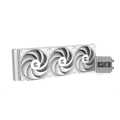 Система рідинного оxолодження Zalman Alpha 2 A36 ARGB, LGA1851, 1700, 1200, 115x, AM5, AM4, TDP 360W, білий