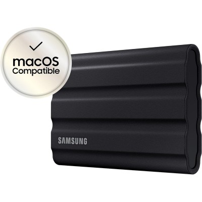 Твердотільний запам’ятовувальний пристрій накопичувач (SSD) USB3.1 2TB EXT. SHIELD T7 MU-PE2T0S/EU SAMSUNG