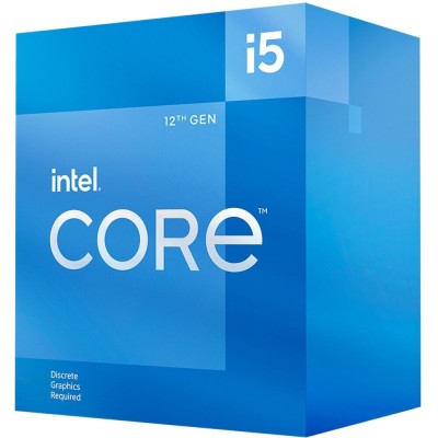 Центральний процесор Intel Core i5-12400F 6C/12T 2.5GHz 18Mb LGA1700 65W w/o graphics Box (BX8071512400F) Центральний процесор Intel Core i5-12400F 6C/12T 2.5GHz 18Mb LGA1700 65W w/o graphics Box (BX8071512400F)