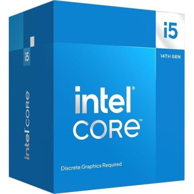 Центральний процесор Intel Core i5-14400F 10C/16T 2.5GHz 20Mb LGA1700 65W w/o graphics Box (BX8071514400F)