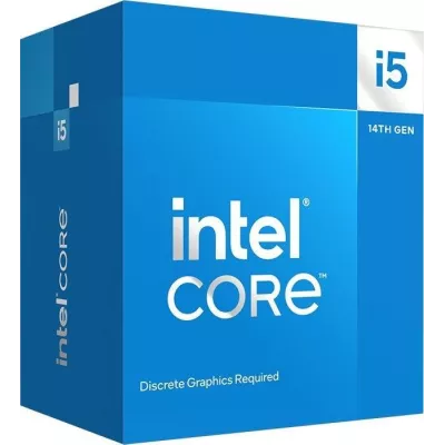 Центральний процесор Intel Core i5-14400F 10C/16T 2.5GHz 20Mb LGA1700 65W w/o graphics Box (BX8071514400F)