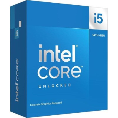 Центральний процесор Intel Core i5-14600KF 14C/20T 3.5GHz 24Mb LGA1700 125W w/o graphics Box (BX8071514600KF)