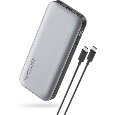 Power Bank CUKTECH PB250 25000mAh 210W сірий