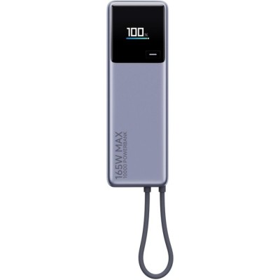 Портативна батарея Xiaomi 10000mAh 165W Integrated Cable (BHR9361GL) сірий