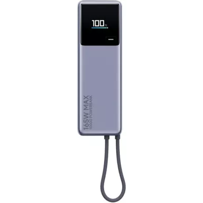 Портативна батарея Xiaomi 10000mAh 165W Integrated Cable (BHR9361GL) сірий