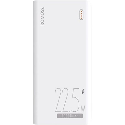 Зовн_АКБ Romoss 20000mAh Sense 6 22,5W (PPH80-611-1121H) білий