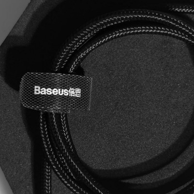 Кабель Baseus Cafule Light. SE 2.4A 1м (CALKLF-G91) Red/Black