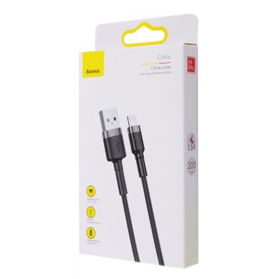 Кабель Baseus Cafule Lightning (CALKLF-C09) Red 2m