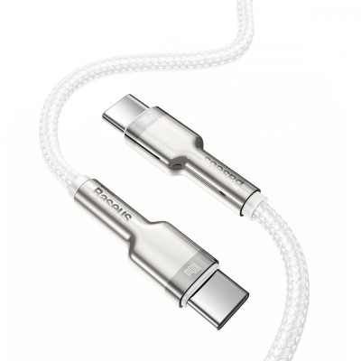 Кабель Baseus Cafule Metal Type-C To Type-C 100W (CATJK-C01) Black 1m